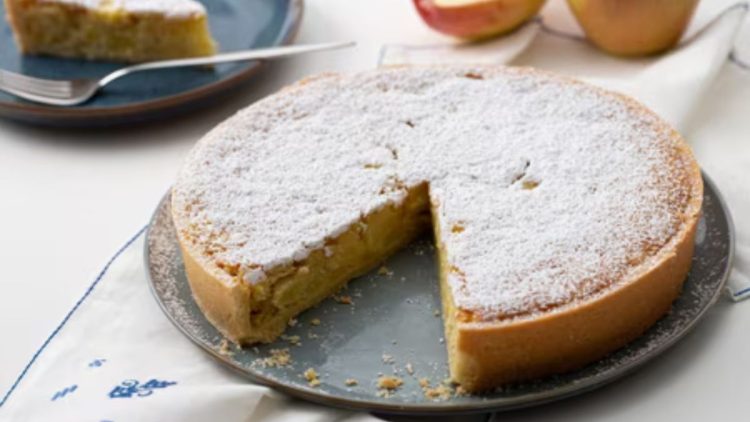 Apfel-Herz-Kuchen