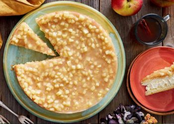 Apfelkuchen mit Cremefüllung: Geht einfach immer