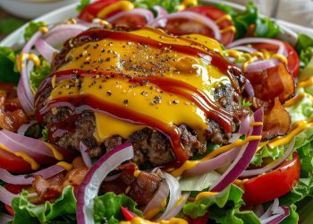 Cheeseburger-Salat