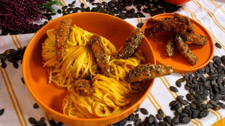 Cremige Kürbis-Pasta