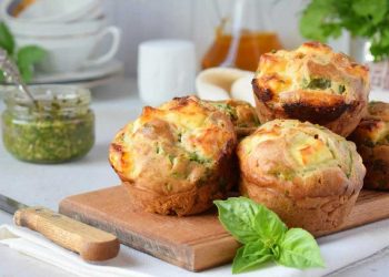 Das perfekte Mitbringsel: Pesto-Muffins