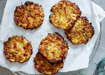 Die knusprigen Low-Carb-Taler „Cottage Cheese“ gehen immer