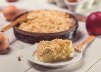 Einfaches Rezept: Pudding-Krümel-Torte