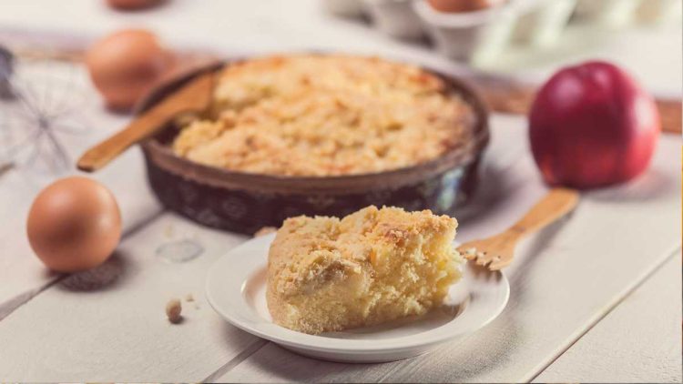 Einfaches Rezept: Pudding-Krümel-Torte