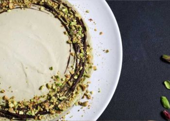Ganz ohne Backen: Rezept für saftigen Pistazien Cheesecake