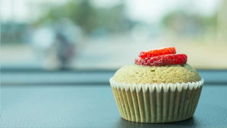 Grüne Matcha-Cupcakes sind optisch und geschmacklich ein Hit