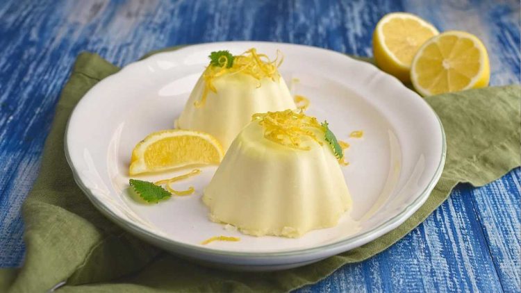 Im Dessert-Himmel: Limonen Panna-Cotta