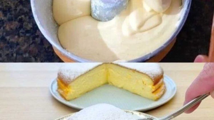 Jedes stück schmilzt im Mund: Supercremiger Joghurtkuchen ohne Mehl