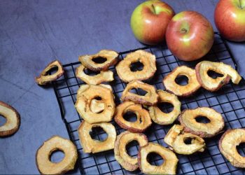 Knusprige Obstchips: gesunde Alternative zu Kartoffelchips