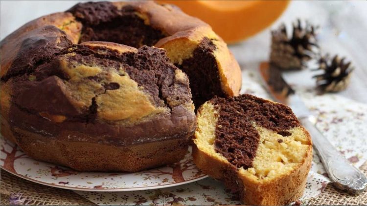 Kürbis-Marmorkuchen