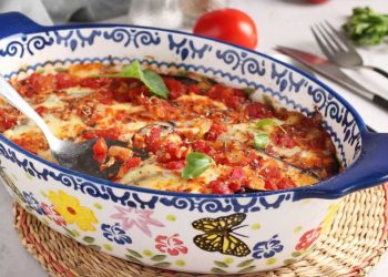 Leichter als Lasagne: Rezept für überbackene Parmesan-Aubergine