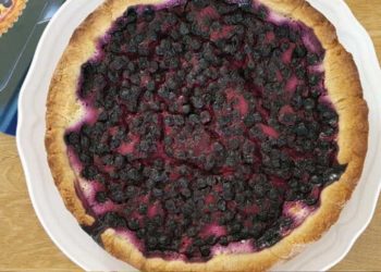 Rezept: Finnischer Blaubeerkuchen mit Roggenmehl