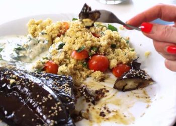 Rezept für Auberginen Steak von Eva Habermann - ein leckeres DiätGericht zum Abnehmen