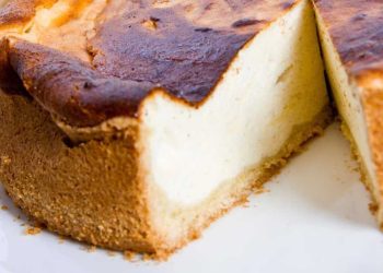Rezept für Quarkkuchen ohne Boden