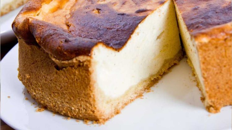 Rezept für Quarkkuchen ohne Boden