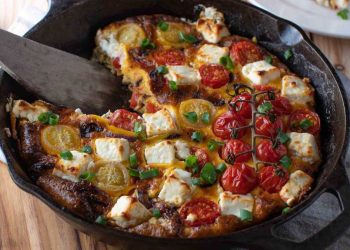 Rezept für griechische Bauernpfanne - das ideale Sommer-Rezept