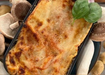 Rezept: Lasagne mit Pilzen