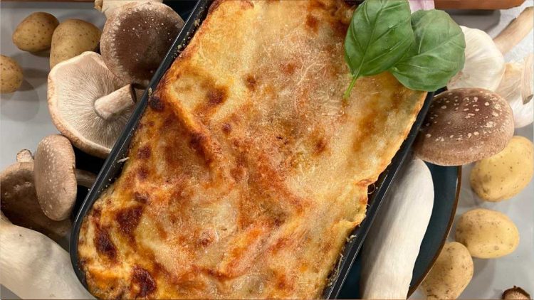 Rezept: Lasagne mit Pilzen
