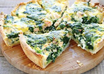 Spinat-Quiche leicht und lecker