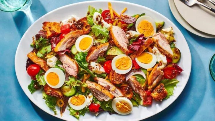 TikToks viraler Hähnchensalat