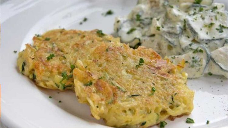 Zucchini-Kartoffel-Puffer