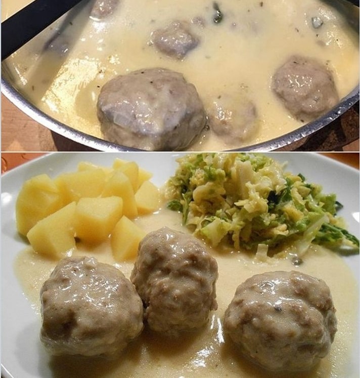 Butterzart und megalecker: Königsberger Klopse - Rezept von Uroma Gertrud Stöcker aus Königsberg!