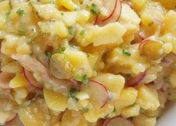 Absolut lecker ohne Schnickschnack: Frischer Kartoffelsalat gut zum abnehmen