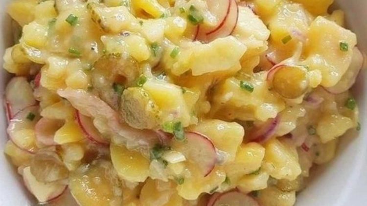 Absolut lecker ohne Schnickschnack: Frischer Kartoffelsalat gut zum abnehmen