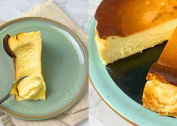 Einfaches Käsekuchen-Rezept: San Sebastian Cheesecake