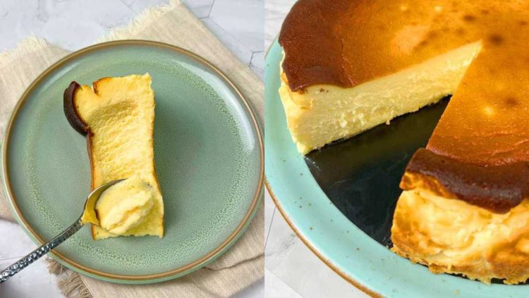 Einfaches Käsekuchen-Rezept: San Sebastian Cheesecake