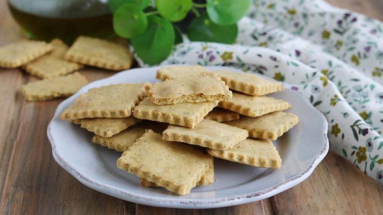 Gesunde Kichererbsen-Cracker