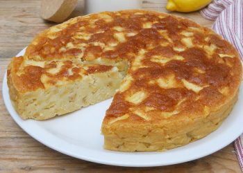 Klassischer Italienischer Apfelkuchen