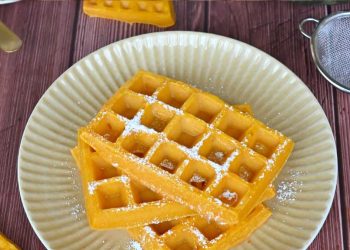 Leckere Kürbiswaffeln - geniales Herbst-Rezept für die ganze Familie