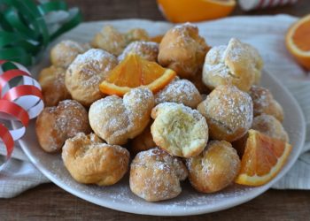 Leckere Orangenkrapfen