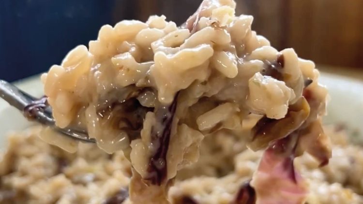 Radicchio-Walnuss-Risotto