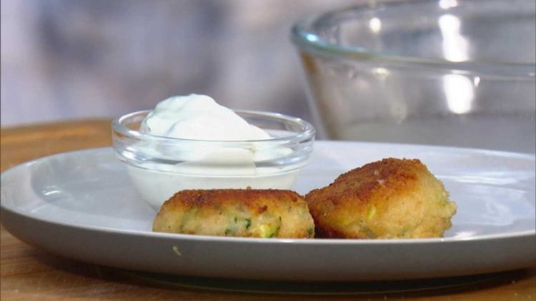 Ricotta-Zucchini-Bällchen