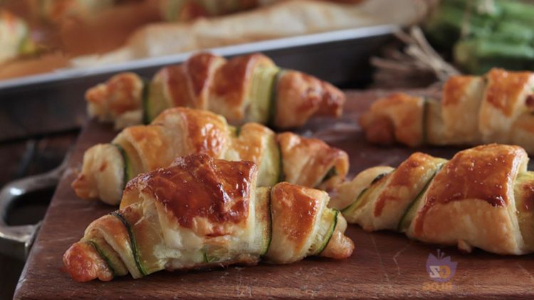 Zucchini-Croissants