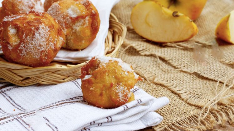 Apfel Ricotta Frittier