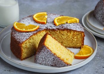 Aromatischer Mandel-Orangen-Kuchen