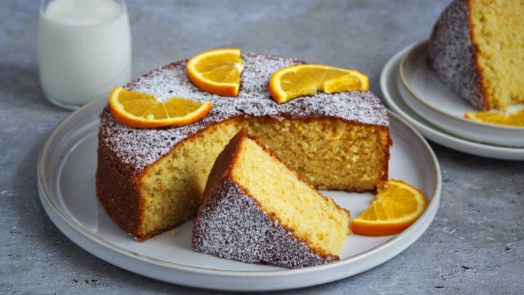 Aromatischer Mandel-Orangen-Kuchen