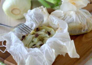 Gebackener Fenchel im Päckchen