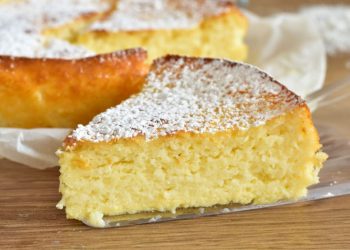 Italienischer Zitronen-Ricotta-Kuchen