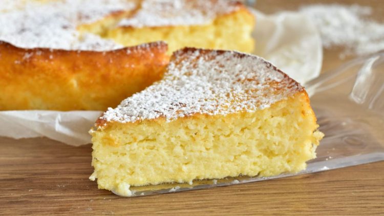 Italienischer Zitronen-Ricotta-Kuchen