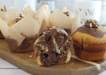 Marmor-Nutella-Muffins