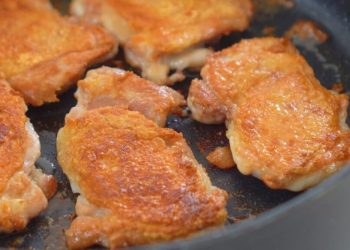 Mega knuspriges Hähnchen ohne Öl