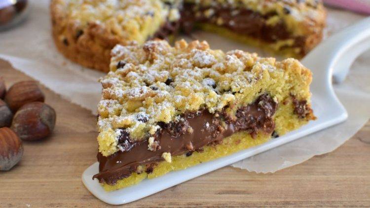 Nutella-Streuselkuchen