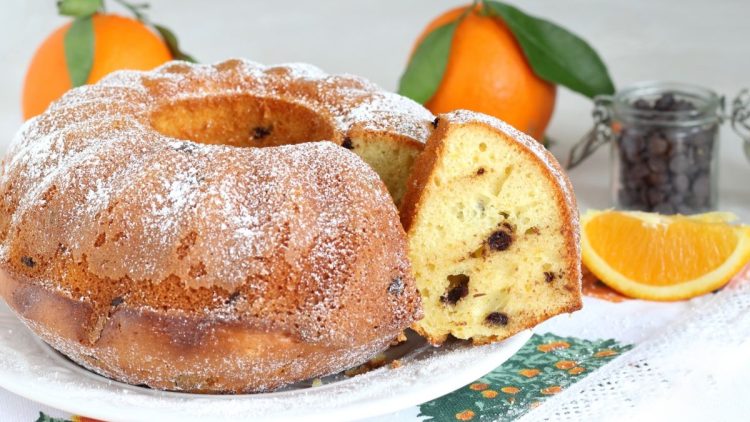 Orangen-Schoko-Gugelhupf