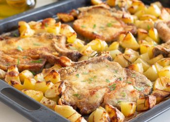 Panierte Ofen-Schnitzel