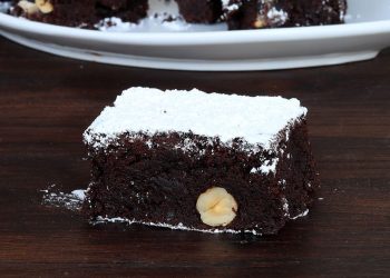 Saftige Haselnuss-Brownies