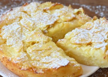 Super cremiger Apfelkuchen